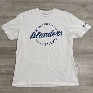 New York Islanders Shirt Men’s Large Arctix 50th Anniversary NHL White Isles